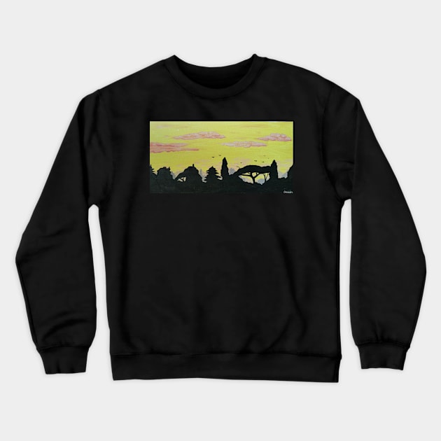 sunrise Crewneck Sweatshirt by chequer